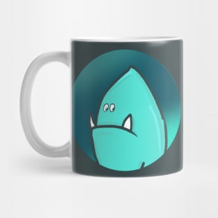 funny monster with big teeth Mug